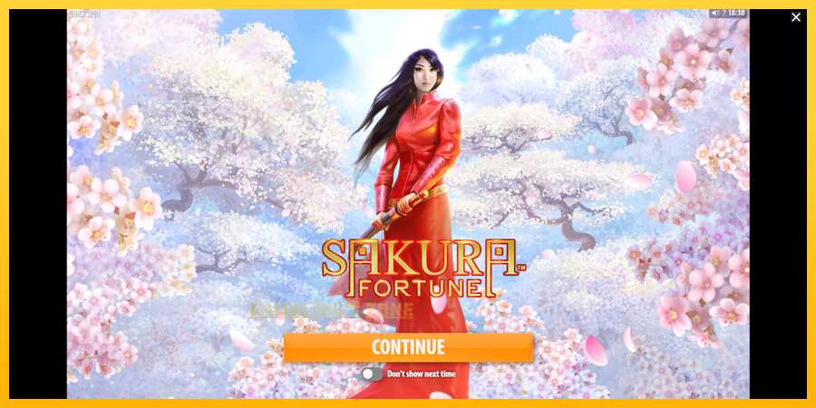 Aparaat Sakura Fortune - mäng päris raha eest, pilt 1