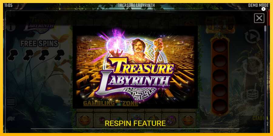 Aparaat Treasure Labyrinth - mäng päris raha eest, pilt 4