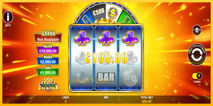 Aparaat Triple Money Jackpot - mäng päris raha eest, pilt 4