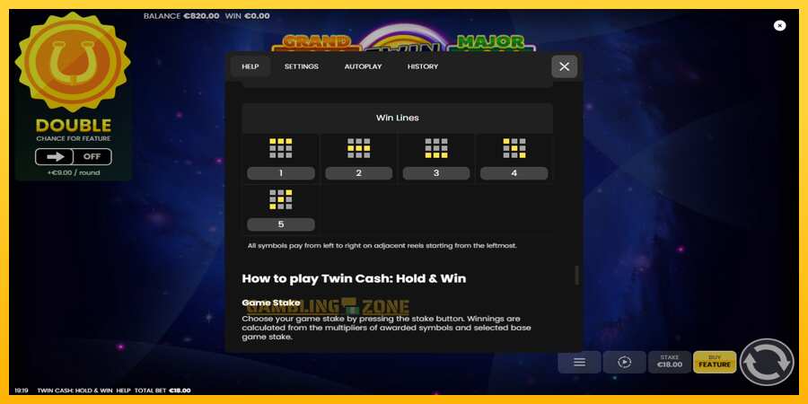 Aparaat Twin Cash: Hold and Win - mäng päris raha eest, pilt 7