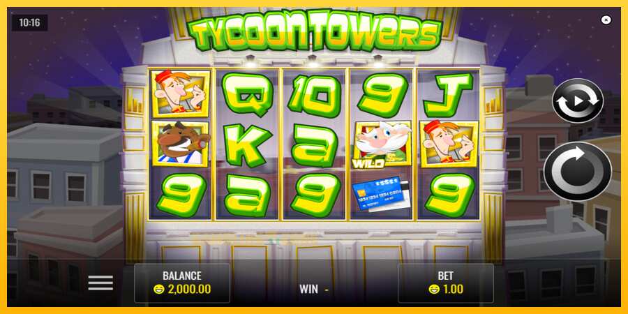 Aparaat Tycoon Towers - mäng päris raha eest, pilt 2