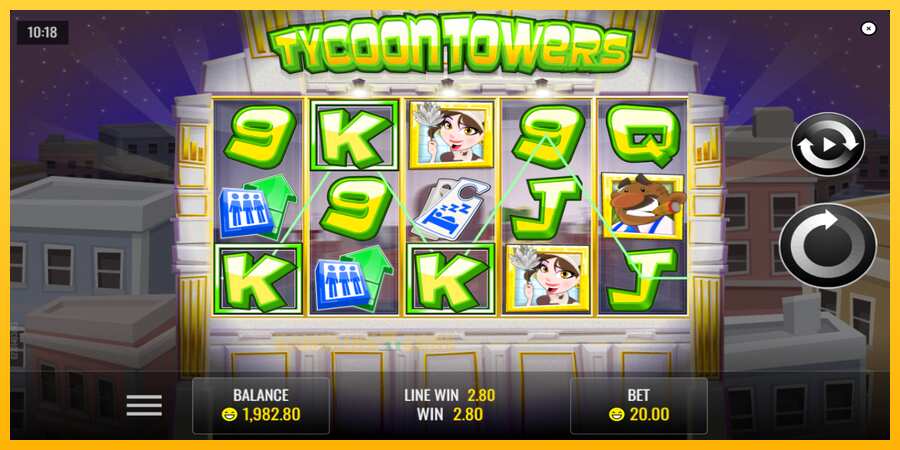 Aparaat Tycoon Towers - mäng päris raha eest, pilt 3