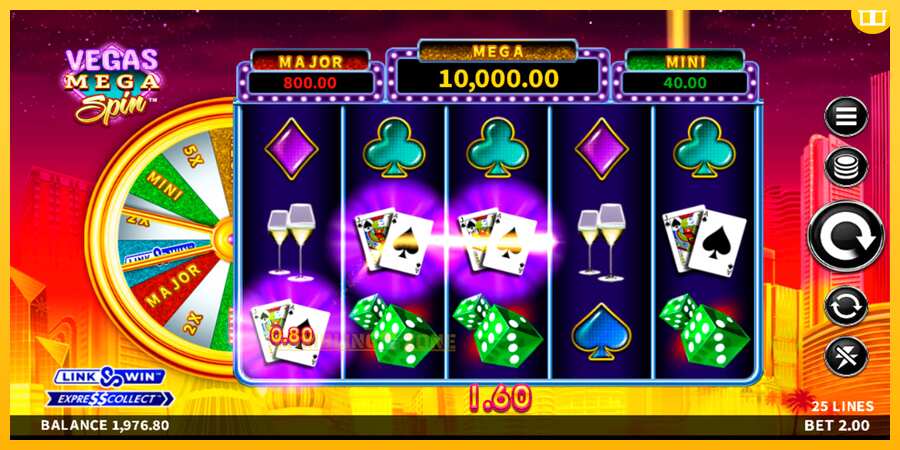 Aparaat Vegas Mega Spin - mäng päris raha eest, pilt 5