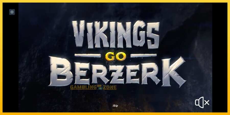 Aparaat Vikings go Berzerk - mäng päris raha eest, pilt 1