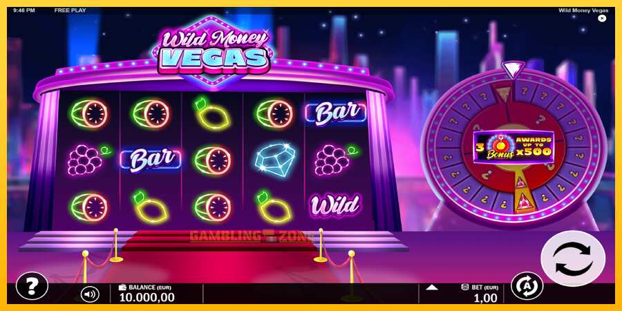 Aparaat Wild Money Vegas - mäng päris raha eest, pilt 2