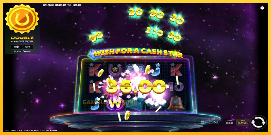 Aparaat Wish for a Cash Star - mäng päris raha eest, pilt 3