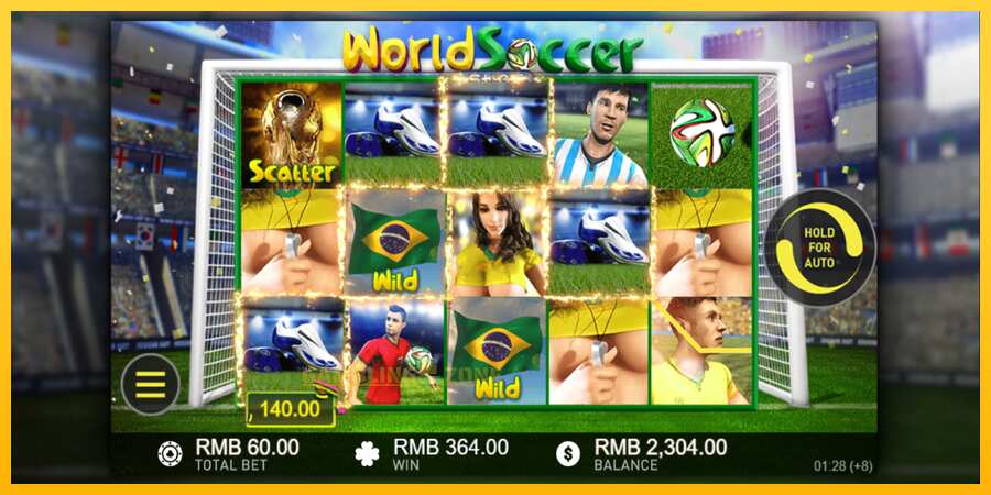 Aparaat World Soccer Slot - mäng päris raha eest, pilt 4